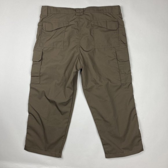 NWOT Tru-Spec Pants Mens 42 x 25 Tactical Response Utility Ripstop Cargo Brown - Picture 2 of 13